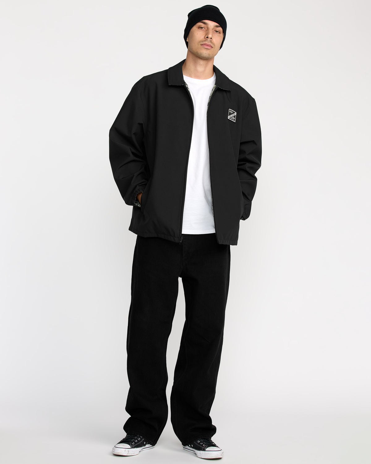 Men's Fakie Reversible Jacket | Volcom Classic