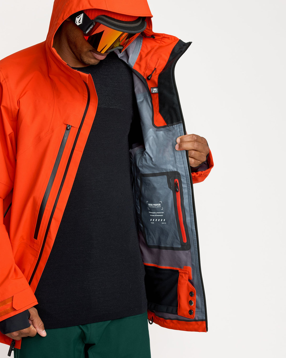 Men's Anyox Guide Gore Pro Shell Jacket | Volcom Quality