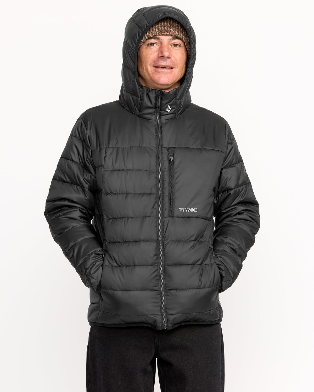 Men's Puff Puff Hooded Jacket | Volcom Customer Favorite