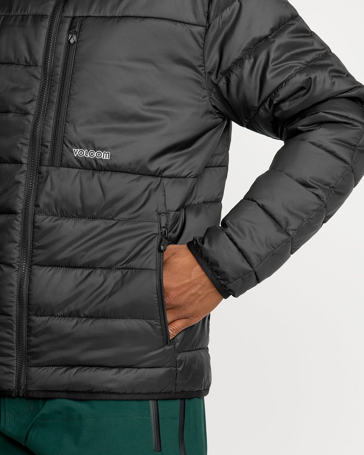 Men's Puff Puff Hooded Jacket | Volcom Customer Favorite