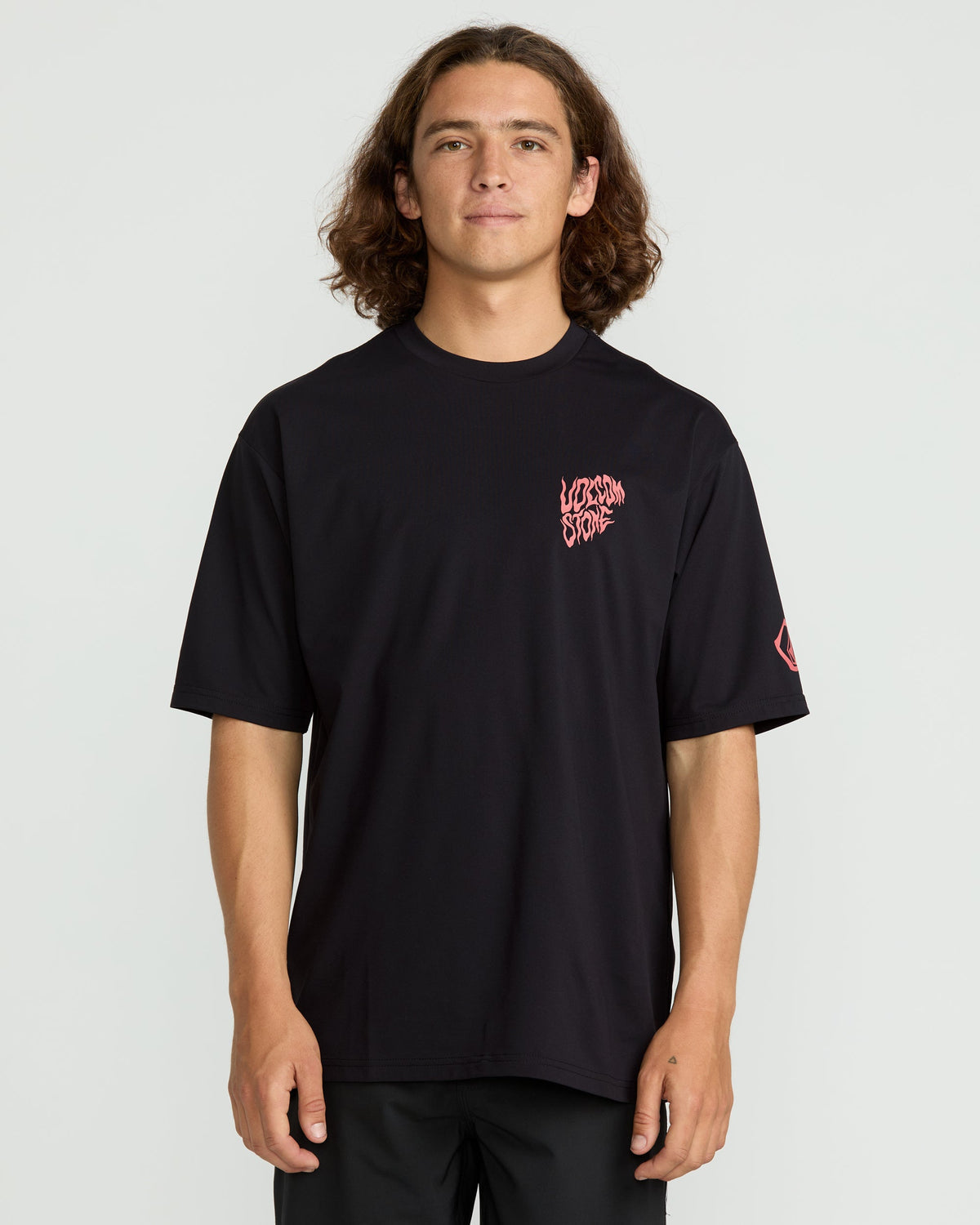 Men's Wavvyyy Surf Short Sleeve Rashguard | Volcom Exclusive