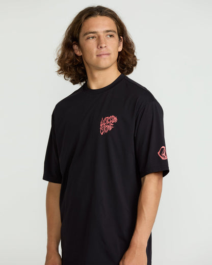Men's Wavvyyy Surf Short Sleeve Rashguard | Volcom Exclusive