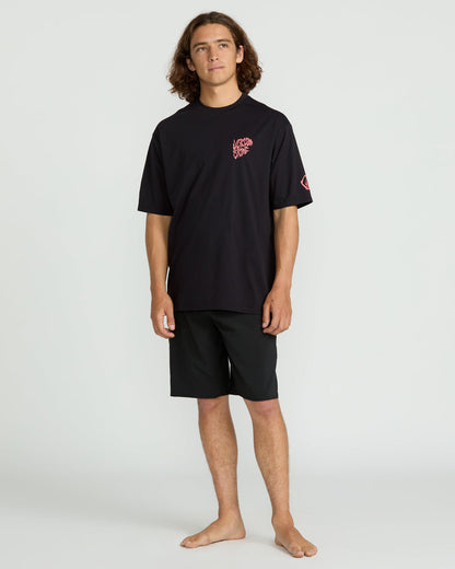 Men's Wavvyyy Surf Short Sleeve Rashguard | Volcom Exclusive