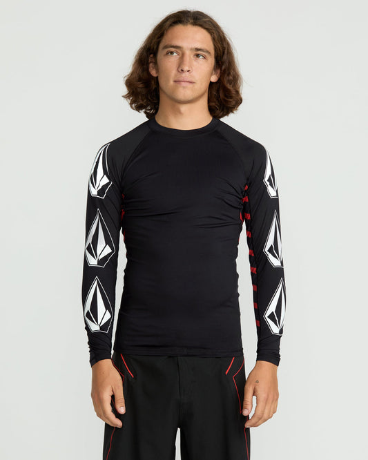 Men's Surf Vitals J Robinson Tght Long Sleeve Rashguard | Volcom Essential