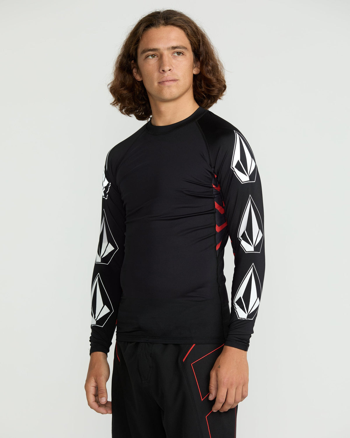 Men's Surf Vitals J Robinson Tght Long Sleeve Rashguard | Volcom Essential