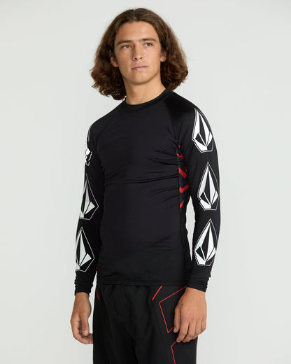 Men's Surf Vitals J Robinson Tght Long Sleeve Rashguard | Volcom Essential