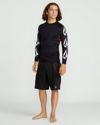 Men's Surf Vitals J Robinson Tght Long Sleeve Rashguard | Volcom Essential