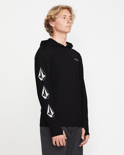 Men's Largee Iconic Hood Long Sleeve Rashguard | Volcom Hot Sale