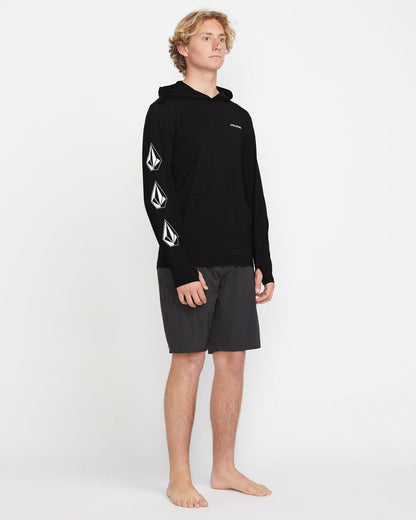 Men's Largee Iconic Hood Long Sleeve Rashguard | Volcom Hot Sale