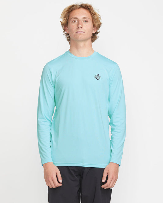 Men's Oval Track Loose Long Sleeve Surf Tee | Volcom Classic