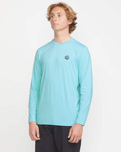 Men's Oval Track Loose Long Sleeve Surf Tee | Volcom Classic