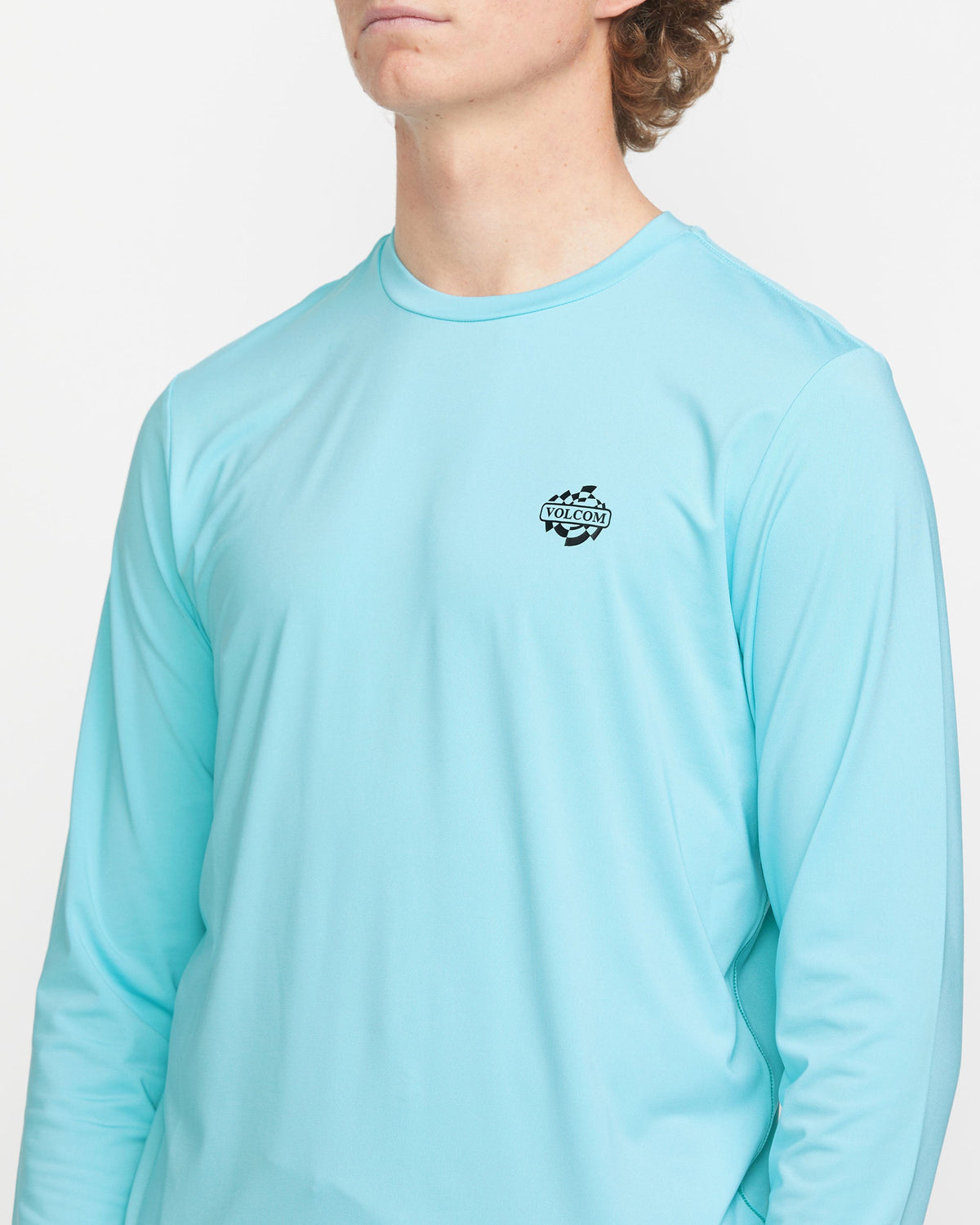 Men's Oval Track Loose Long Sleeve Surf Tee | Volcom Classic