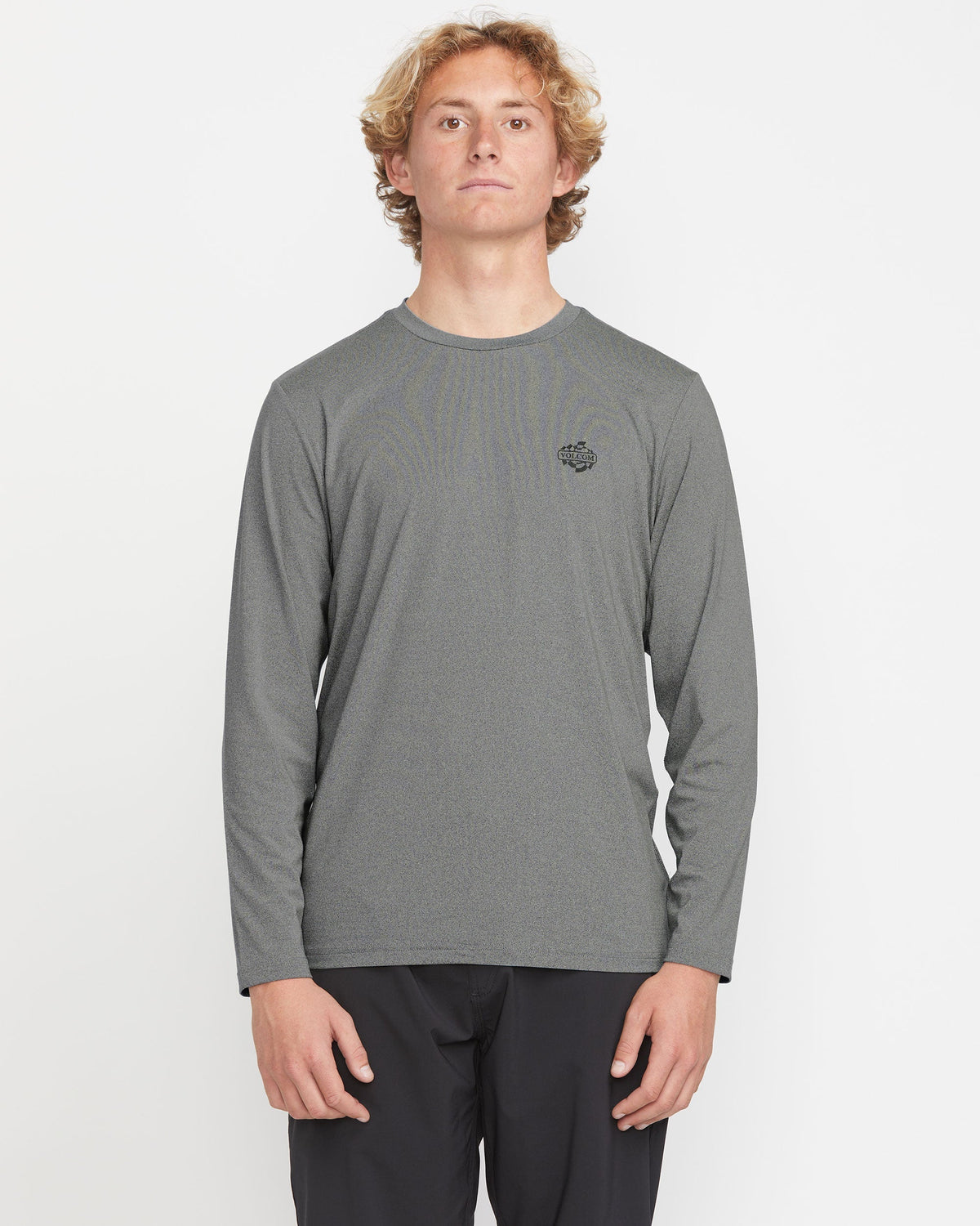 Men's Oval Track Loose Long Sleeve Surf Tee | Volcom Smart Buy