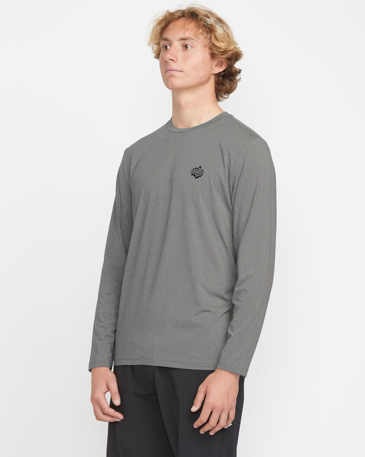 Men's Oval Track Loose Long Sleeve Surf Tee | Volcom Smart Buy