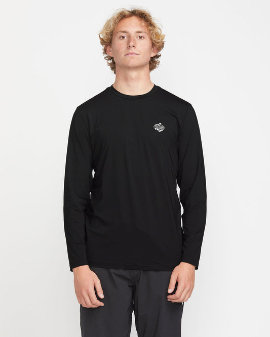 Men's Oval Track Loose Long Sleeve Surf Tee | Volcom Premium