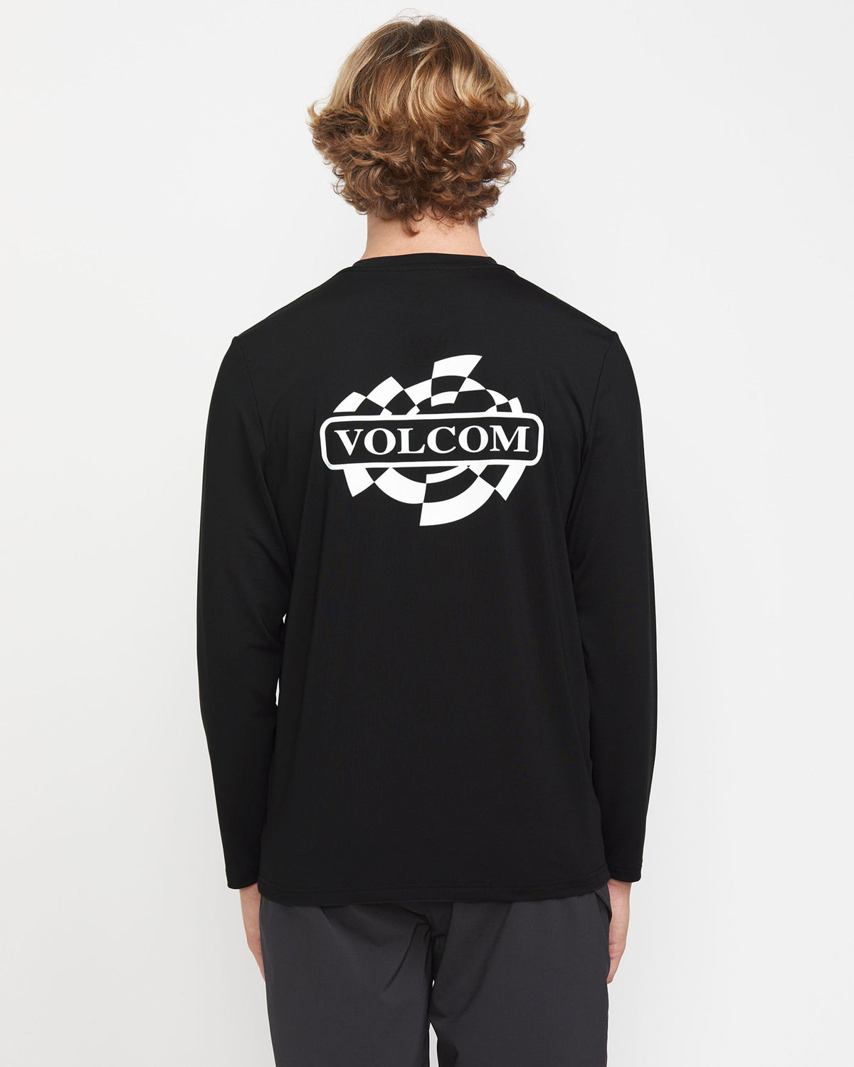 Men's Oval Track Loose Long Sleeve Surf Tee | Volcom Premium