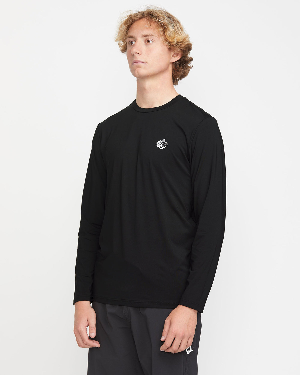 Men's Oval Track Loose Long Sleeve Surf Tee | Volcom Premium