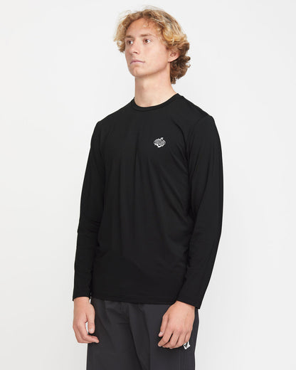Men's Oval Track Loose Long Sleeve Surf Tee | Volcom Premium
