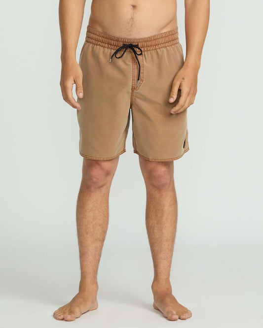 Men's Center Elastic Waist Trunks | Volcom Featured