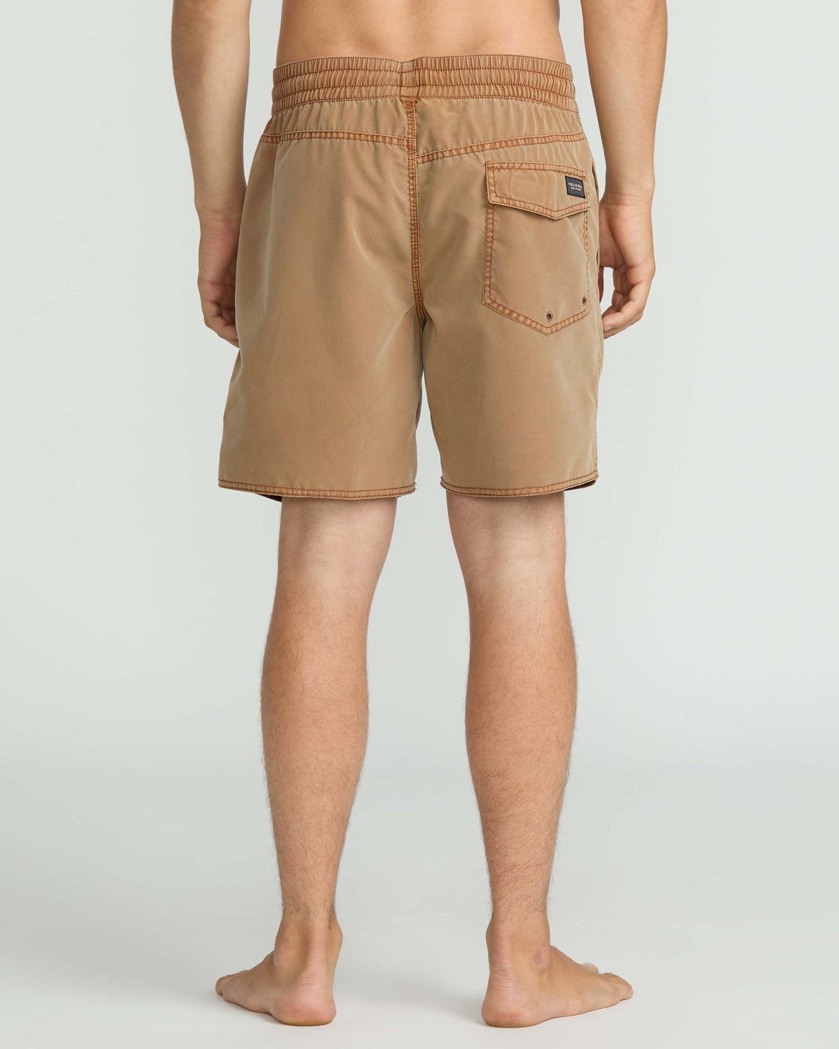 Men's Center Elastic Waist Trunks | Volcom Featured