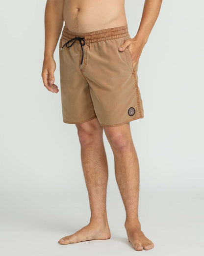 Men's Center Elastic Waist Trunks | Volcom Featured