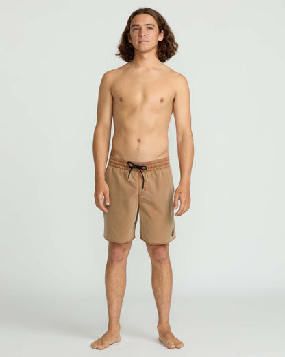 Men's Center Elastic Waist Trunks | Volcom Featured
