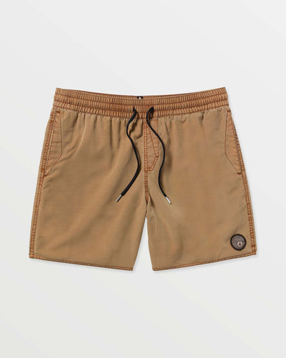 Men's Center Elastic Waist Trunks | Volcom Featured