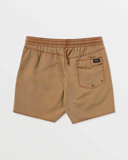 Men's Center Elastic Waist Trunks | Volcom Featured