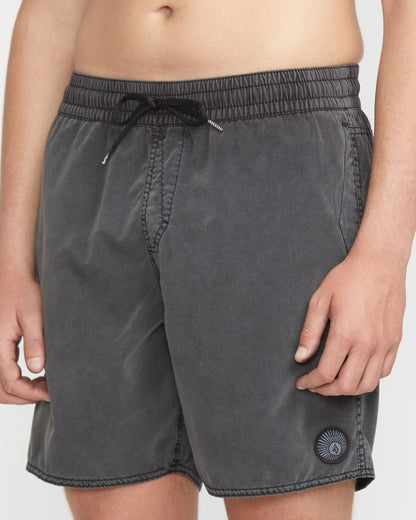 Men's Center Elastic Waist Trunks | Volcom Signature