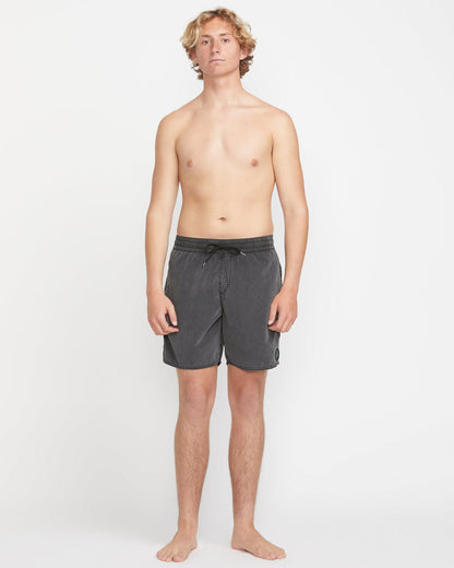 Men's Center Elastic Waist Trunks | Volcom Signature