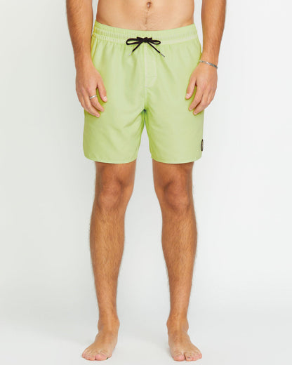 Men's Center Elastic Waist Trunks | Volcom Special Offer