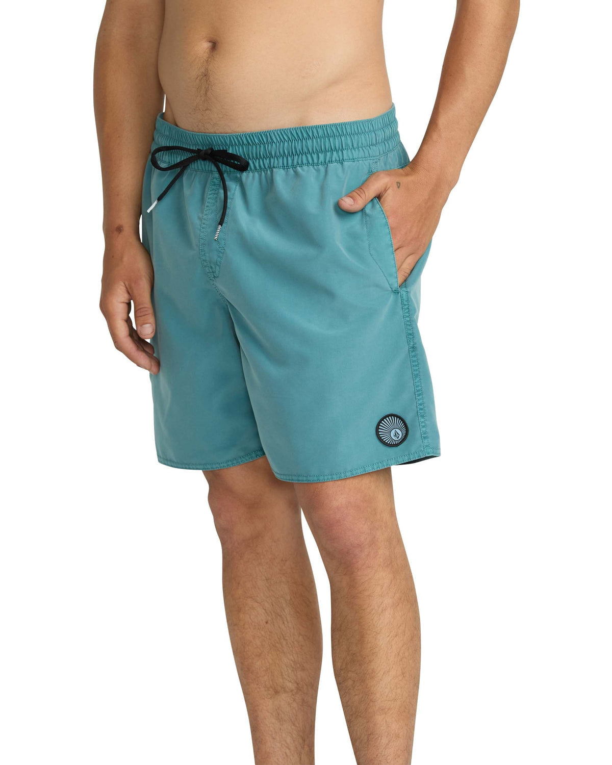 Men's Center Elastic Waist Trunks | Volcom Exclusive