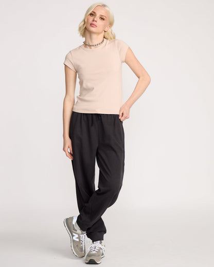 Women's Lived In Baby Tee | Volcom Everyday