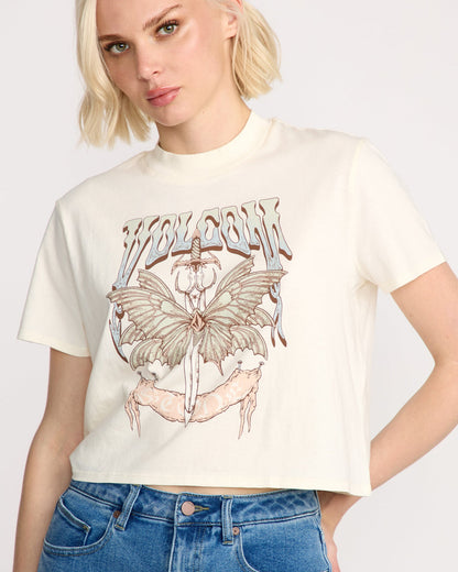 Women's Dial Crop Tee | Volcom Discount