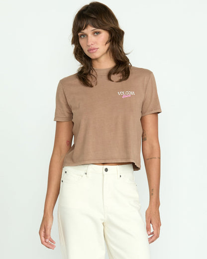 Women's Dial Crop Tee | Volcom Customer Favorite