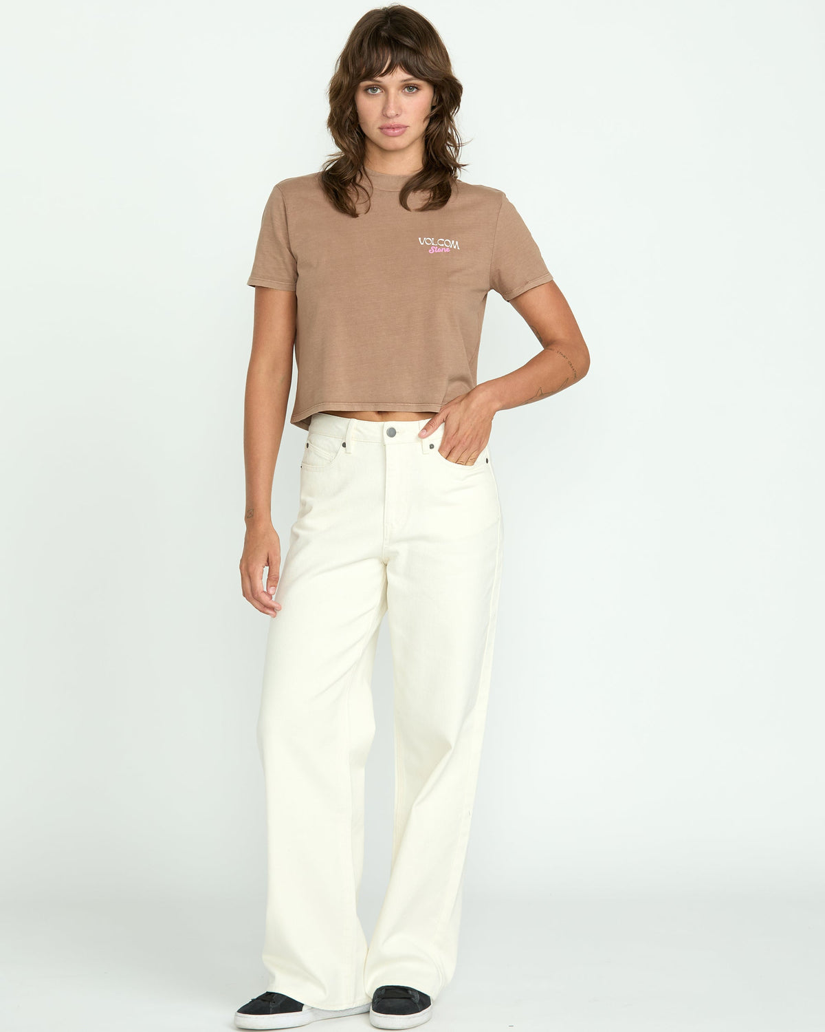 Women's Dial Crop Tee | Volcom Customer Favorite