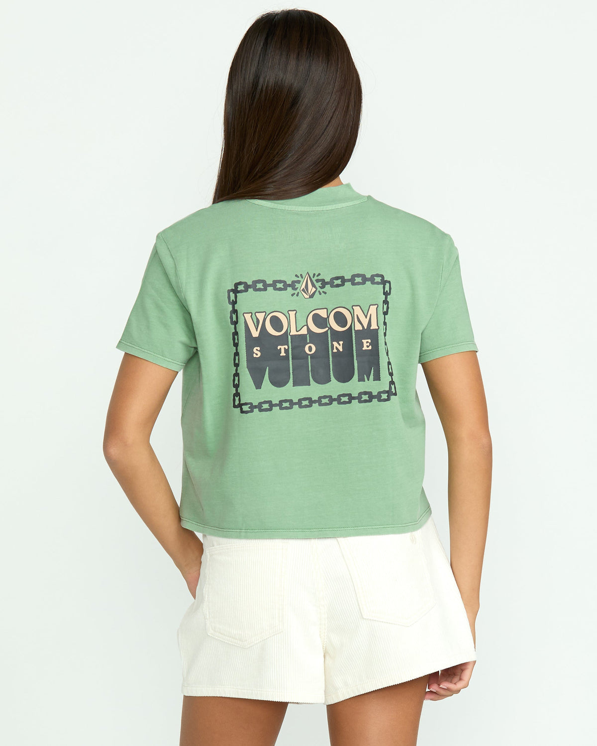 Women's Dial Crop Tee | Volcom Exclusive