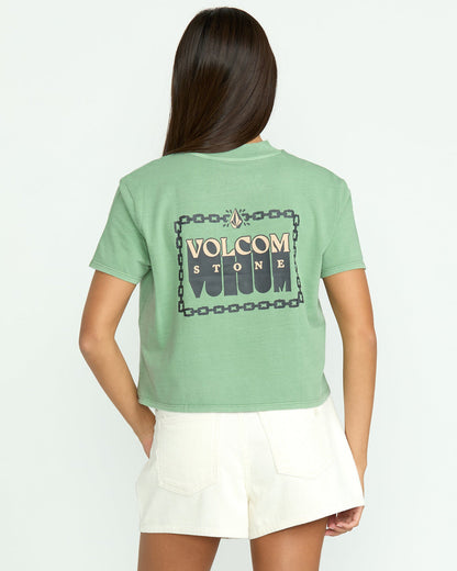 Women's Dial Crop Tee | Volcom Exclusive