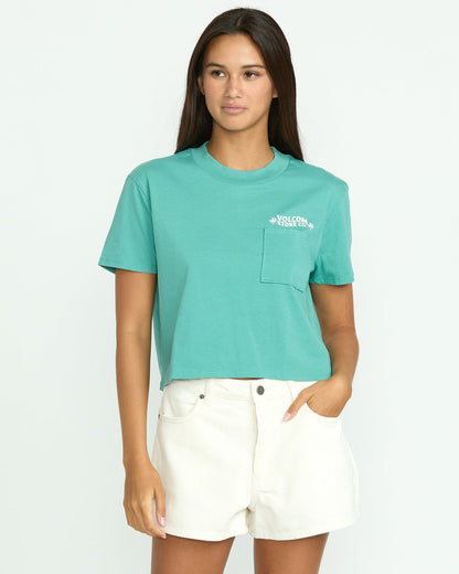 Women's Pocket Dial Tee | Volcom Signature