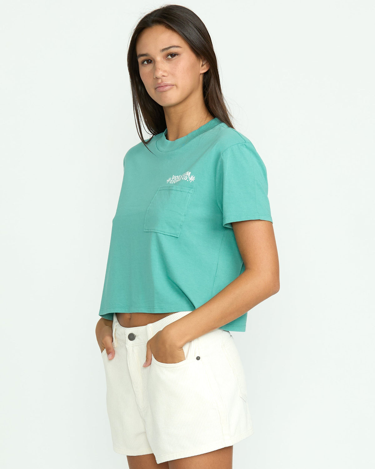 Women's Pocket Dial Tee | Volcom Signature