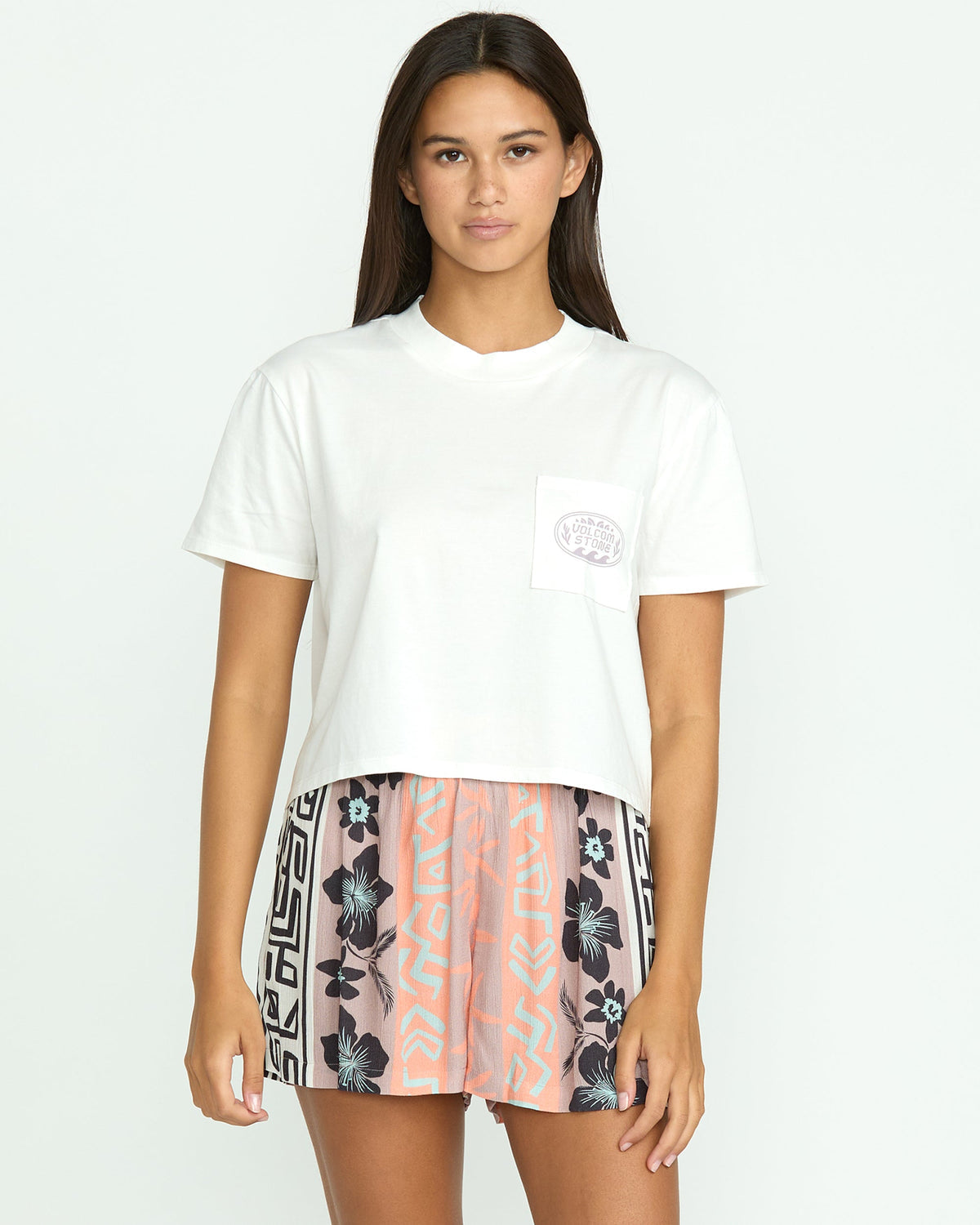 Women's Pocket Dial Tee | Volcom Featured