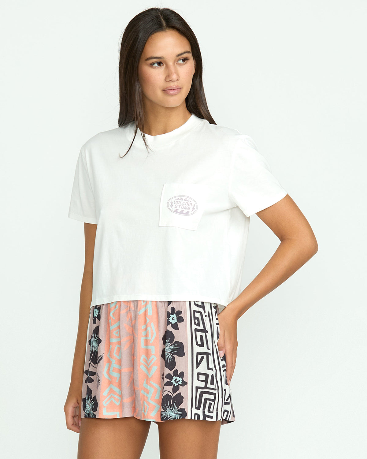 Women's Pocket Dial Tee | Volcom Featured