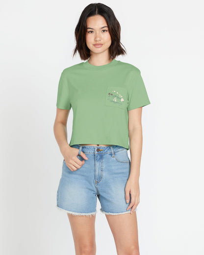 Women's Volcom Island Pocket Tee | Volcom New