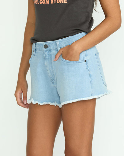 Women's 1991 Stoned Denim Shorts | Volcom Latest