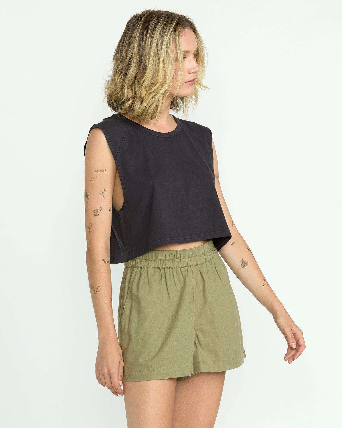 Women's Lived In Track Shorts | Volcom Smart Buy