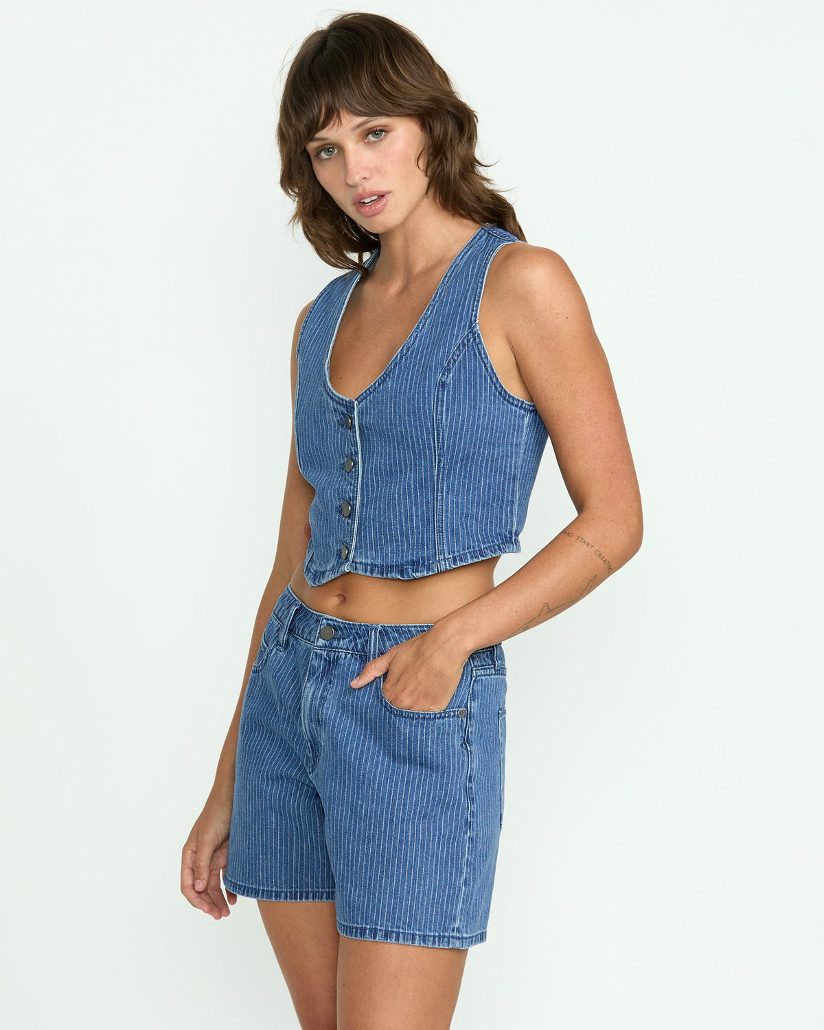Women's Stoned Boyfriend Vest | Volcom Latest