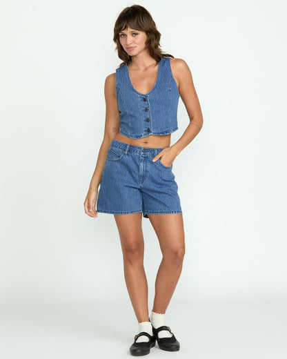 Women's Stoned Boyfriend Vest | Volcom Latest