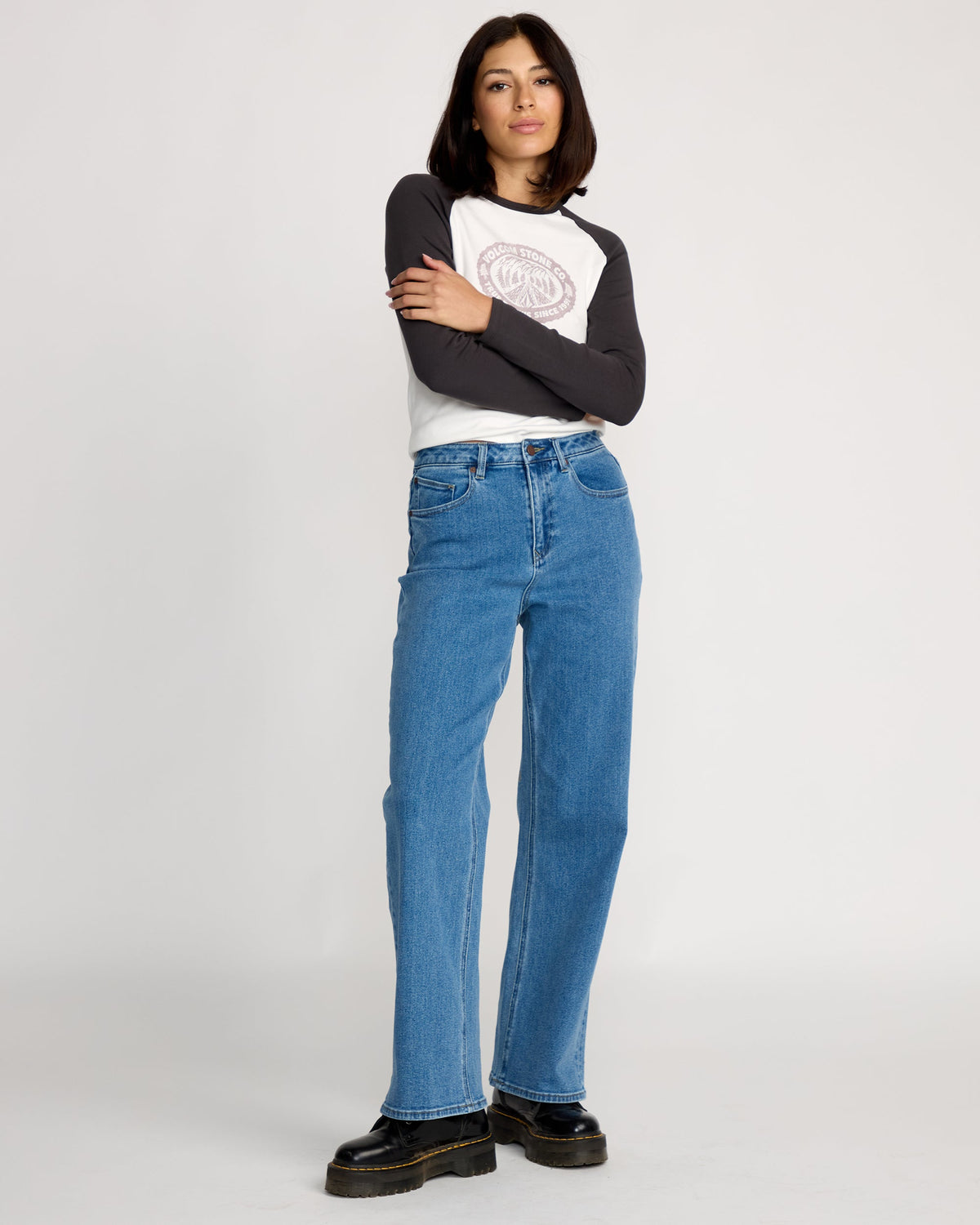 Women's Stoned Boyfriend High Rise Jeans | Volcom Top Pick