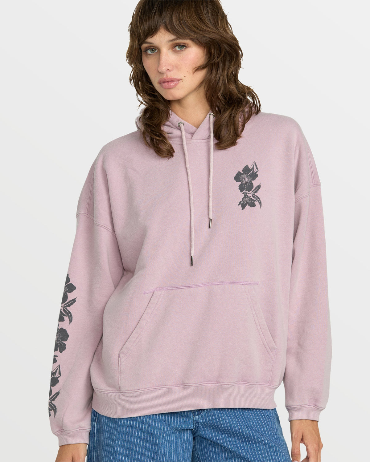 Women's Stone Art Up Hoodie | Volcom Top Pick