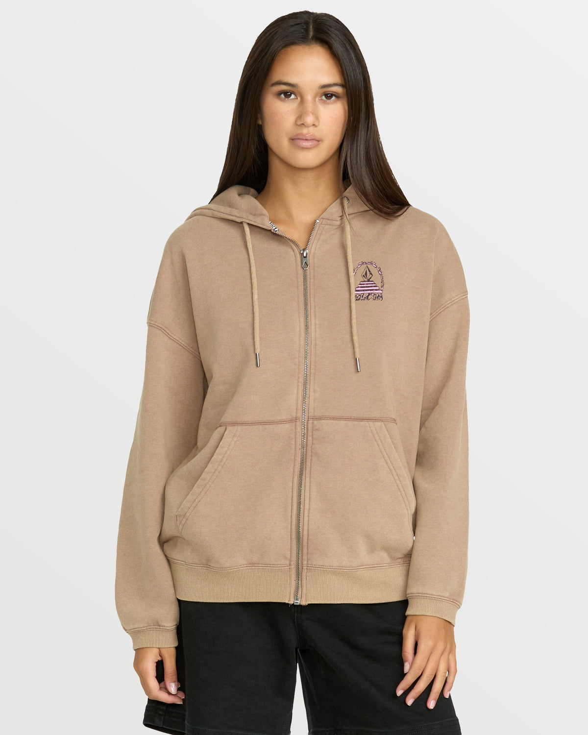 Women's Stone Art Up Zip Sweatshirt | Volcom Best Seller